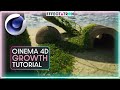 Easily Grow Anything Across Multiple Objects with Fields C4D Tutorial - Quixel + Redshift