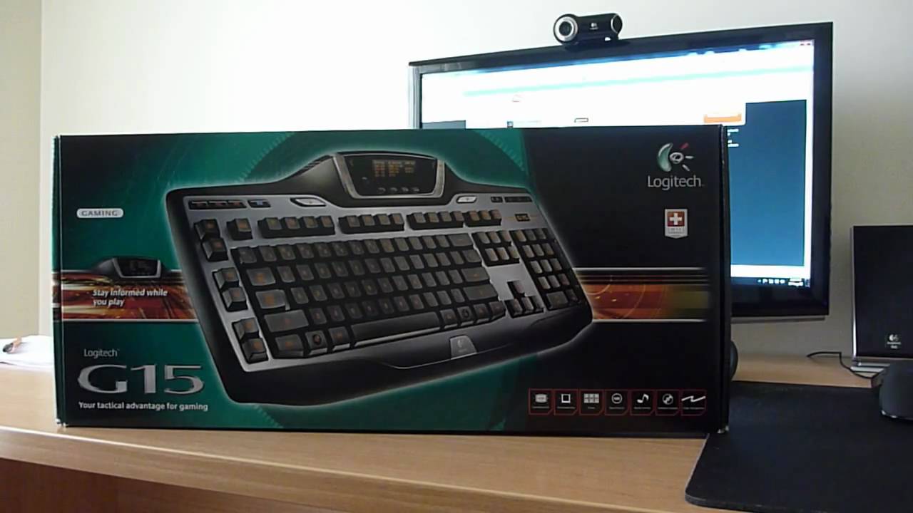 Logitech G15™ V2 Gaming Keyboard Unboxing & First Impressions by