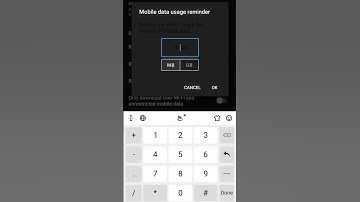How to Set Data Usage Reminder In YouTube Tamil ⁉️🔥#Shorts