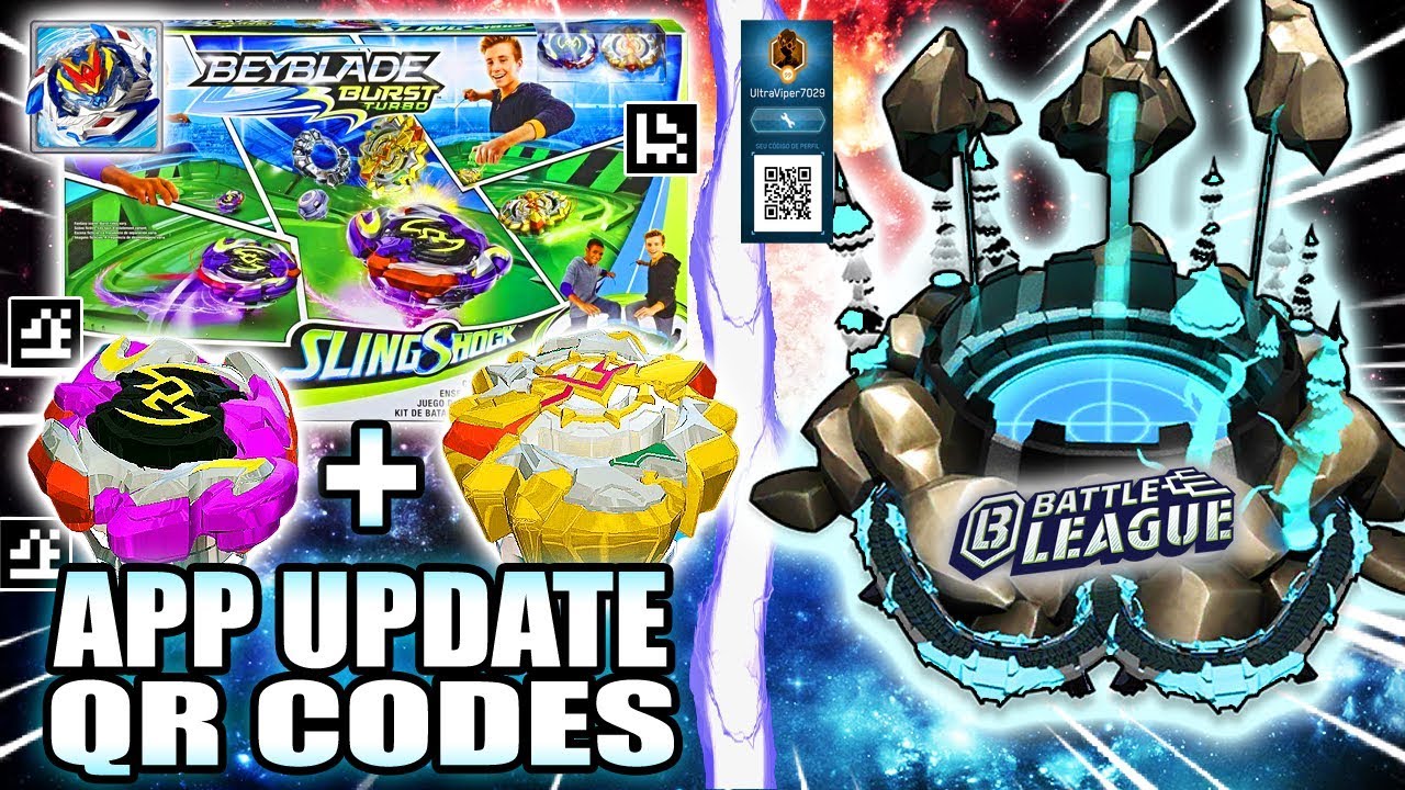 BILLIONTH BATTLE BEYSTADIUM + QR CODES TODOS BEYSTADIUMS BEYBLADE BURST  RISE APP 