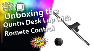 Unboxing the Future of Desk Lighting | Quntis Monitor Lamp Bar + Backlight Remote!