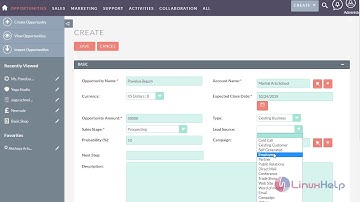 How to Create an Opportunity in SuiteCRM 7.11.7