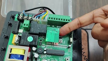 How to install and configure Wi-Fi PCB for sliding Gate motor in smart Life app and operate motor