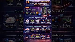 Explain how to set up GPU clusters for deep learning workloads.