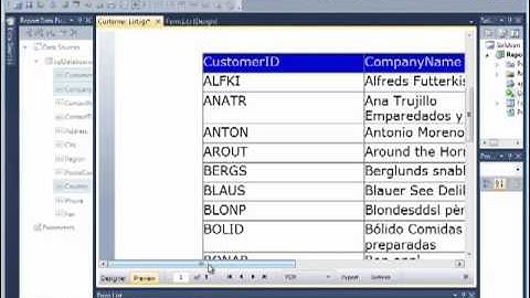 Creating a Basic Report with Infragistics Reporting