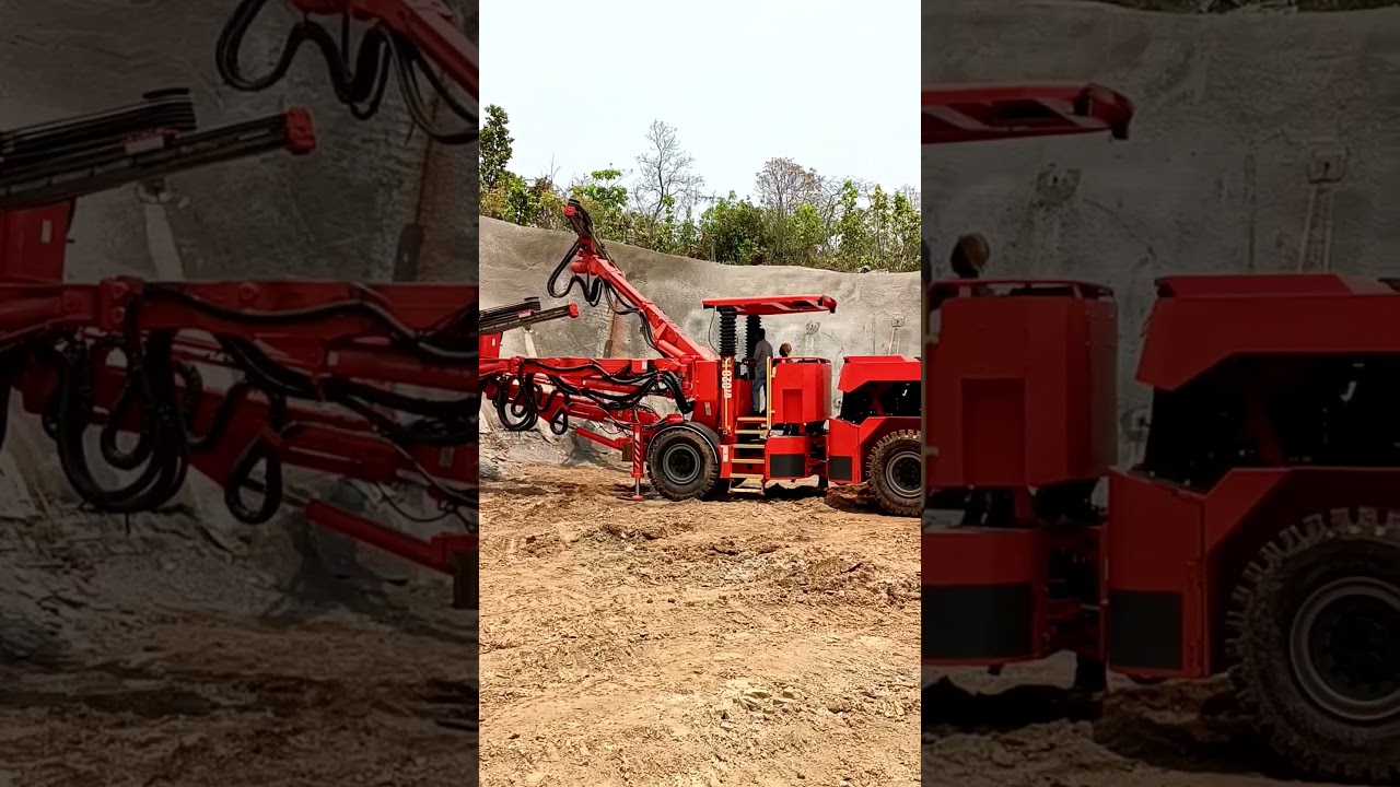 Road Tunnel project | SN Rock Bolt installation by Tamrock 