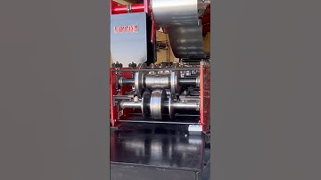Small roll forming machine #rollforming #rollformingmachine