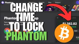 How to Change Auto-Lock Time in Phantom Wallet (2026 Guide) screenshot 4