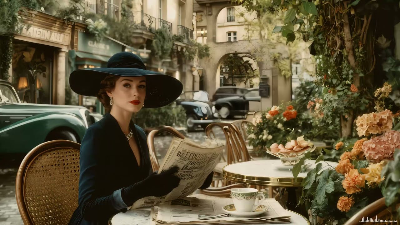 1930s–40s Retro Jazz Cafe | Soft Morning Jazz w/ Vintage Vibes for Relax & Chill