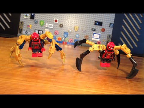 Lego Spider-Man Integrated Suit & Iron Spider Upgraded Spider Arms