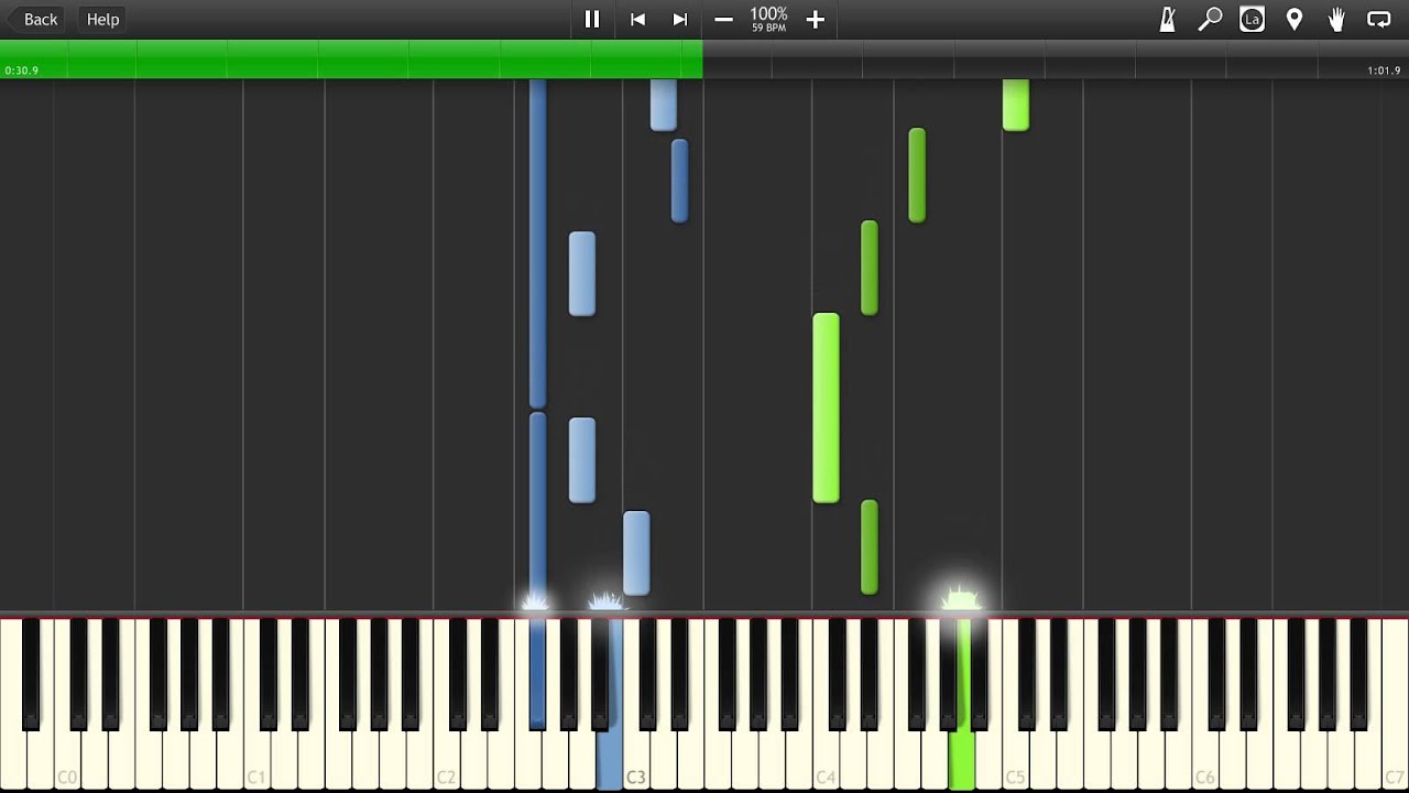 The Legend Of Zelda A Link To The Past Church Theme Piano Tutorial Synthesia
