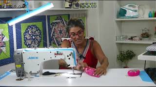 Live de Aquecimento Jornada do Patchwork criativo e dinâmico com Roberta Luz