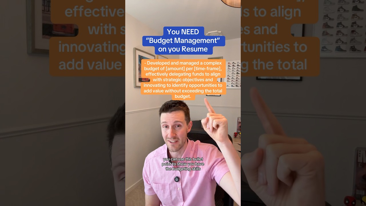 Use this bullet point in your resume!  