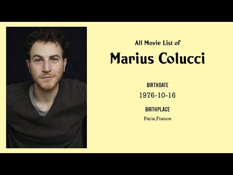 Marius Colucci Movies list Marius Colucci| Filmography of Marius Colucci