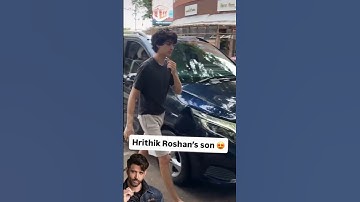 Hrithik Roshan son 😍  #hrithikroshanson #bollywood #bollywoodactor #hridaanroshan #love #sussnekhan