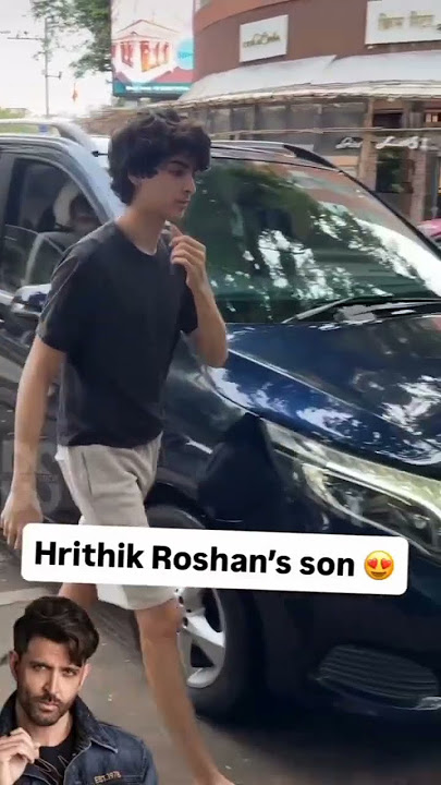 Hrithik Roshan son 😍  #hrithikroshanson #bollywood #bollywoodactor #hridaanroshan #love #sussnekhan