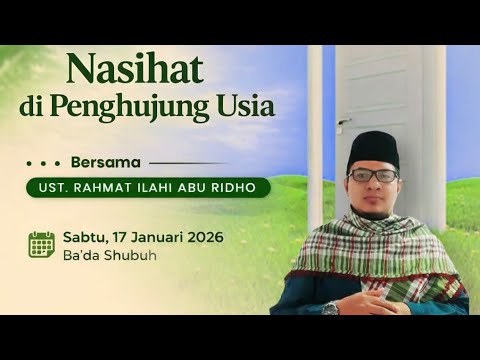 Kajian subuh bersama ust. Rahmat Ilahi Abu Ridho - YouTube