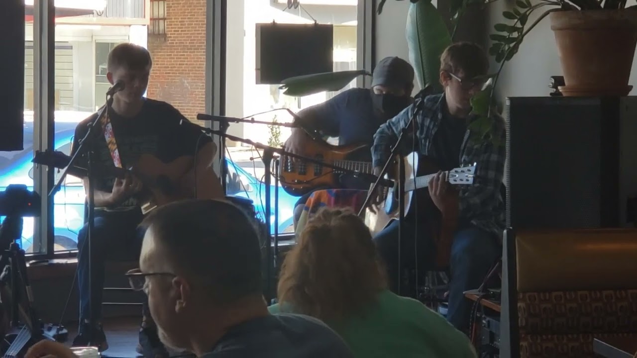 Audio Lounge performs "How's it gonna be" at Coffee house performance.