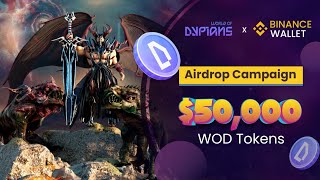 $25 Reward in WOD Token || Chance to Earn $50,000  by Completing Simple Task in Binance Web3 Wallet screenshot 5