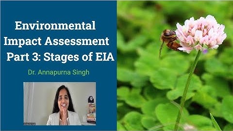 Lecture 29: Stages of EIA per EIA notification 2006. You won
