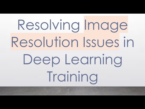 Resolving Image Resolution