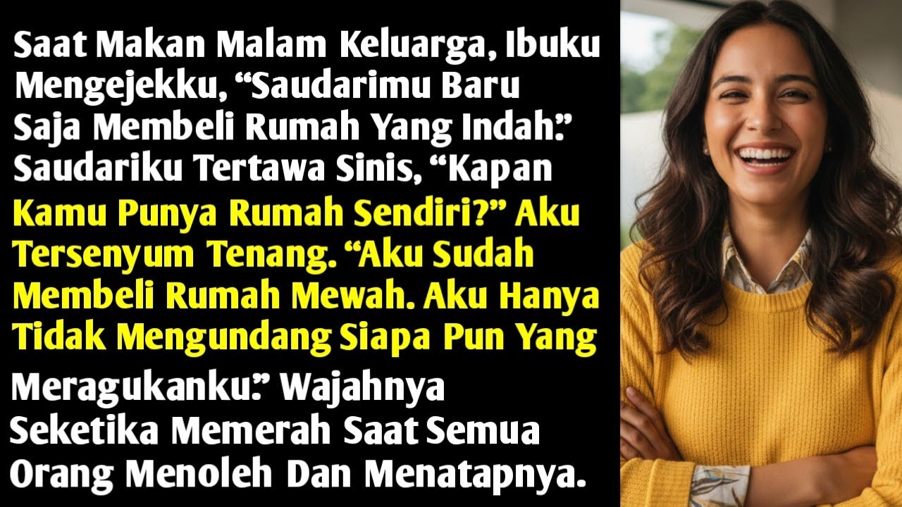 SAUDARIKU MEMAMERKAN RUMAH BARUNYA—AKU MENJAWAB TENANG DAN SEMUA TERBUNGKAM