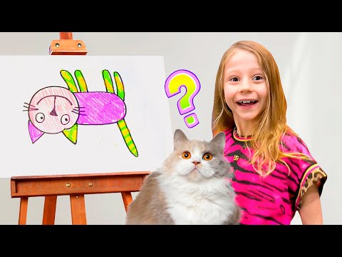 Nastya'nın Çizim ve Resme Yaratıcı Yolculuğu – Çocuklara Yönelik Video Serisi