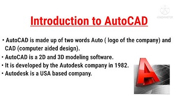 Introduction to AutoCAD