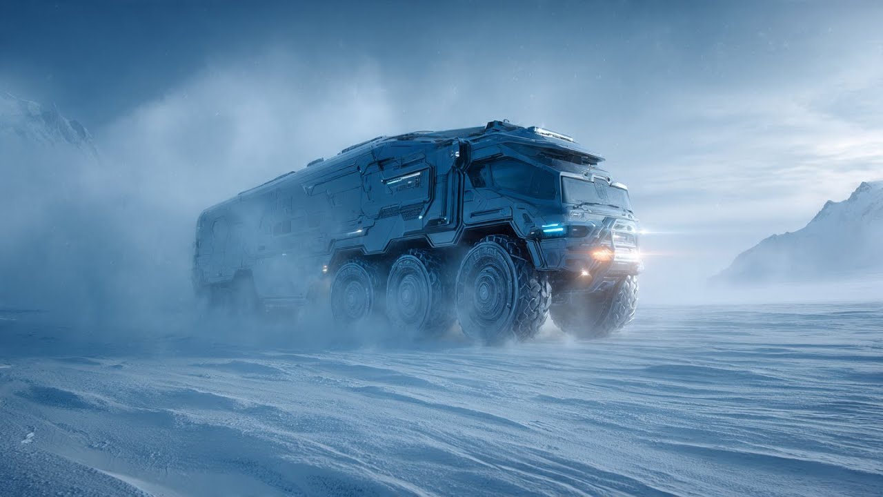 Самый прочный арктический дом на колесах 2026 года – создан для выживания в самых холодных местах...