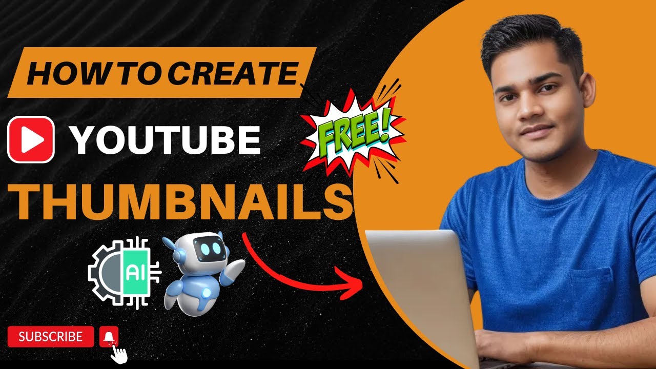 How to Make YouTube Thumbnails Super Fast with AI | FASTEST WAY to Make ...