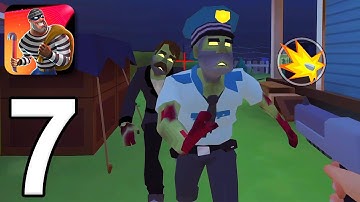 Robbery Madness 2 - Gameplay Walkthrough Part 7 - Zombies 2 (iOS, Android)