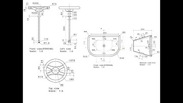 CATIA Tutorial: Steering Wheel Cabinet and Steering Wheel  + Student Interaction