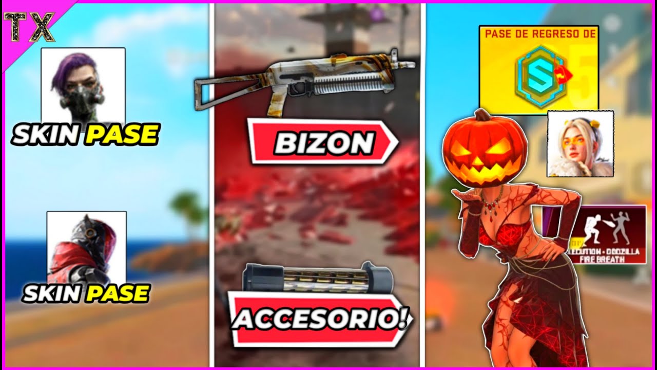 Blood Strike: ¡NUEVA SKIN EMMA 🎃 + NUEVA ARMA BIZON! PASE DE BATALLA y ORO | TX SAMURAI