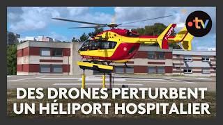 Le trafic par drone perturbe l'atterrissage de nuit des hélicoptères de secours à Strasbourg