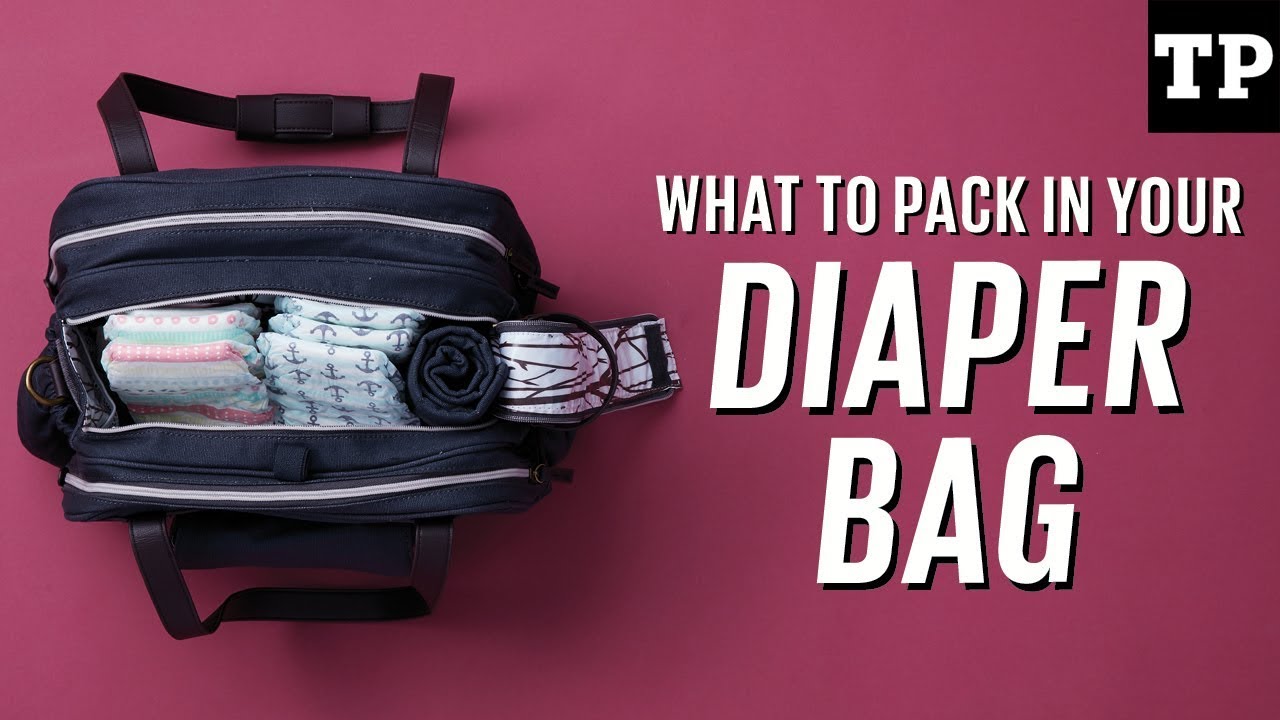 How to Pack a Diaper Bag (Diaper Bag Organization Ideas)