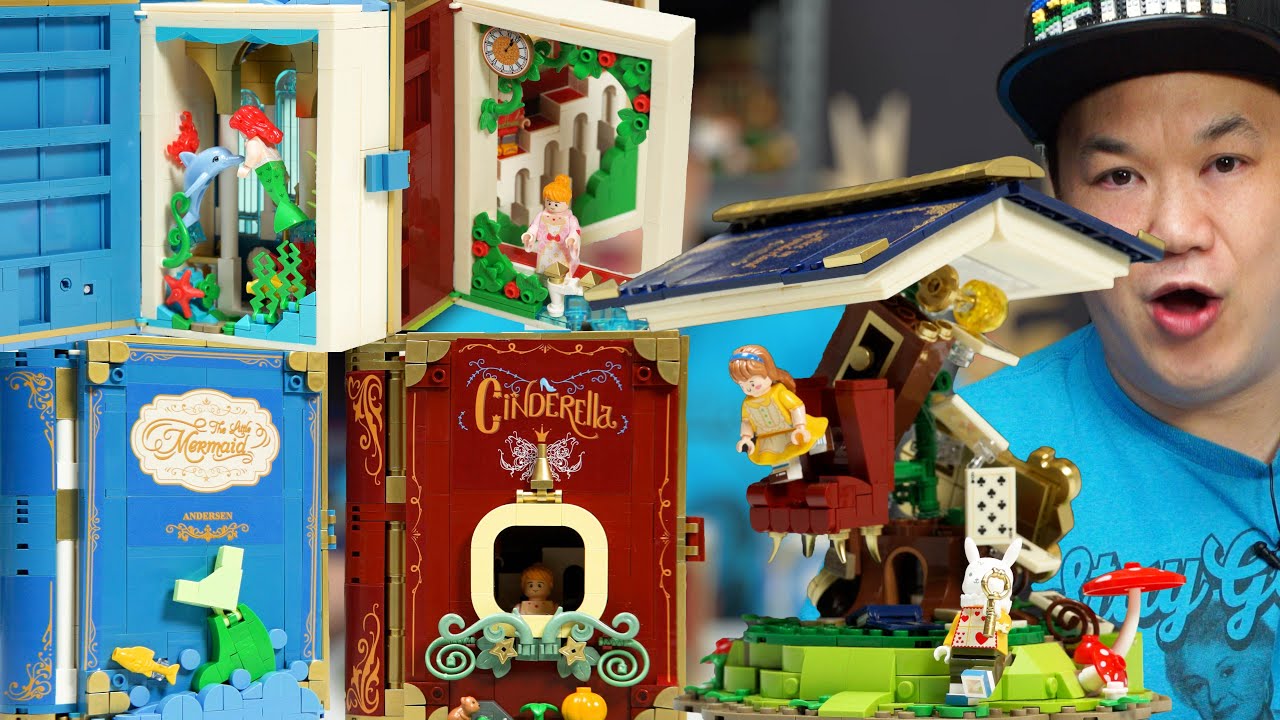 Alice in Wonderland Pop-up Book, My entry for the Lego Idea…