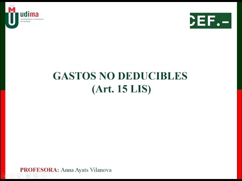14 Gastos no