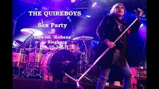 THE QUIREBOYS - Sex Party (Live in Siegburg 2017, HD)