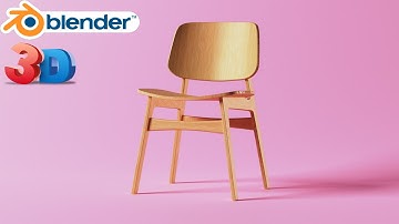 I modelled a 3D CHAIR!! 😎🪑 Blender Guru 3D Chair || 3d Chair Animation