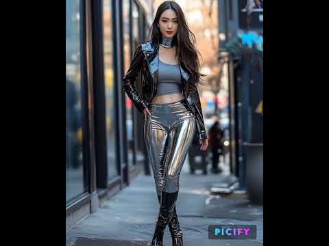Women S In Leather Leggings Pants Outfits Leather Outfits Latex Faux Leather Leggings Pants