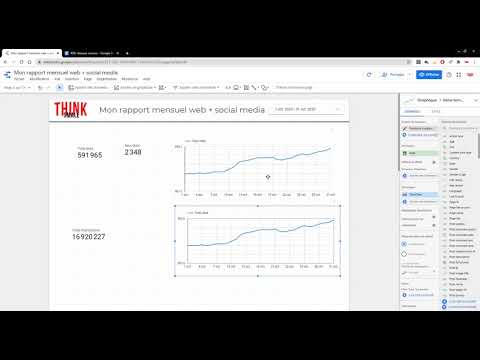 Formation Google Data Studio [4/4] : Connecter votre rapport à votre page Facebook avec Supermetrics