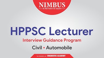 Interview Guidance Program For HPPSC Lecturer | HPPSC Mock Interview Preparation | #HPPSCInterview