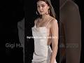 gigi Hadid's hair flip walk 2020 VS 2022#fashion#trending#shots#model#gigihadid#runway#supermodel