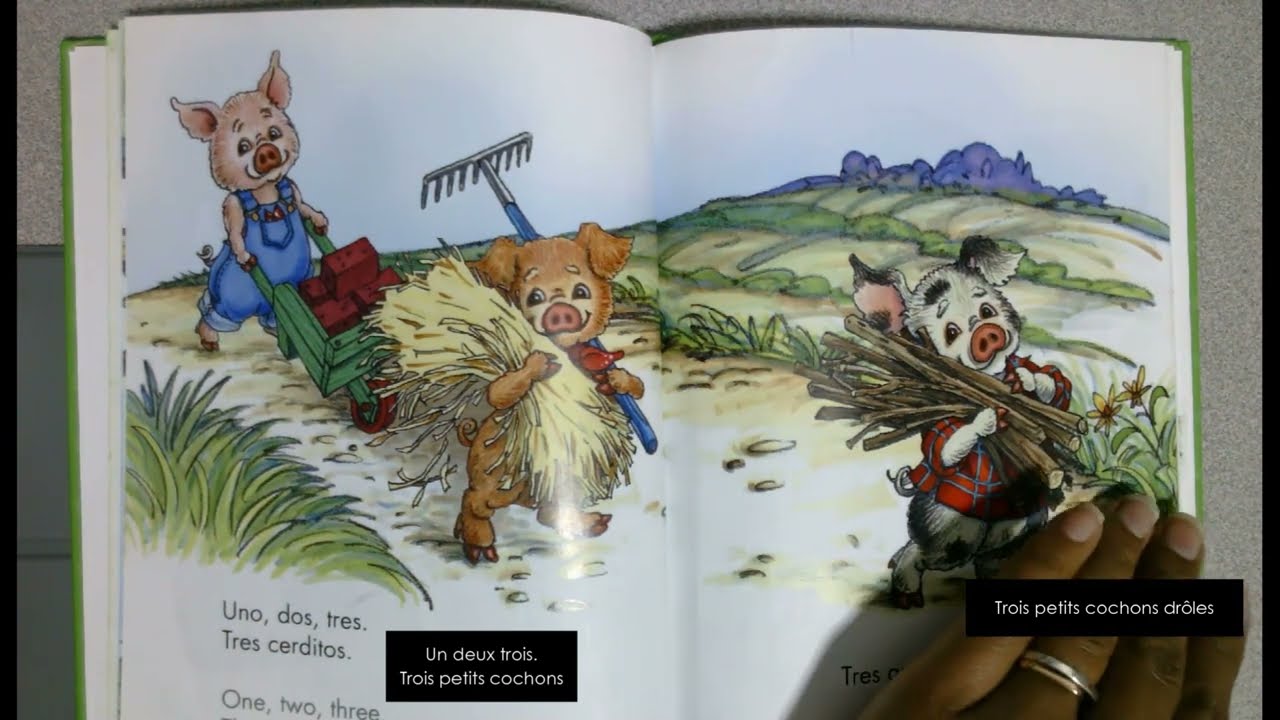 Lectures en espagnol : Les trois petits cochons