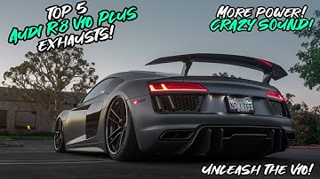 Top 5 Audi R8 V10 Plus Exhausts 2022!