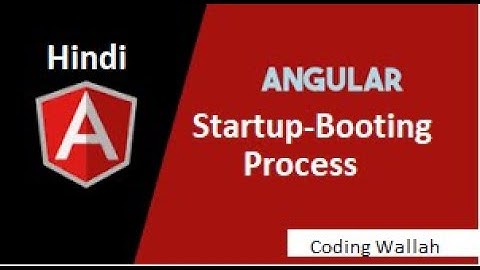 Bootstrapping | Angular execution flow hindi  | #apnacalleges  | #CodingWallah  #frontenddeveloper