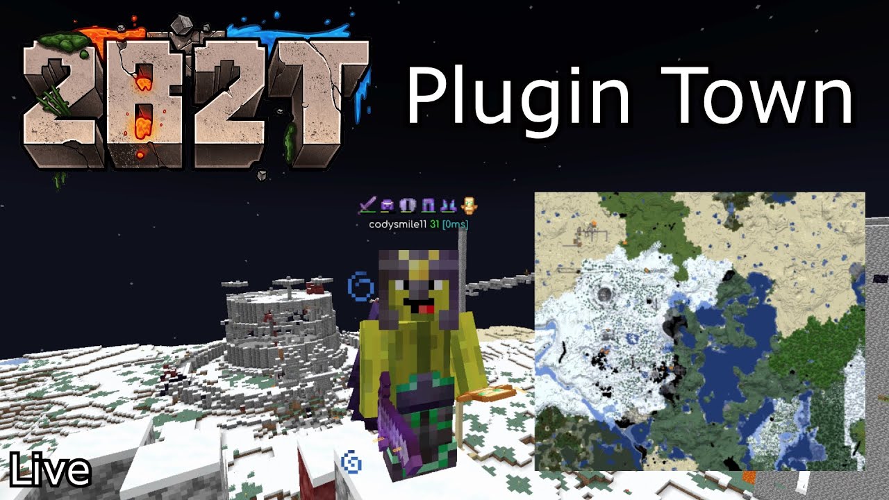 2b2t Plugin Town 12th of August 2025 Live