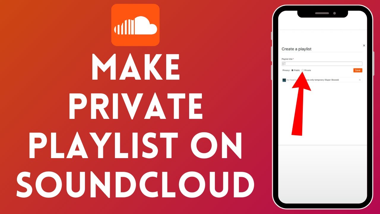 How to Make Private Playlist on Soundcloud (2024) | Soundcloud Private ...