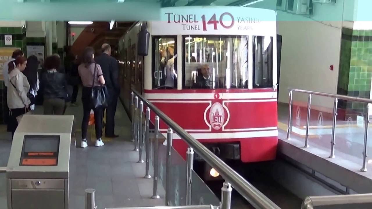 The Second Oldest Subway in the world - The Tünel - Istanbul
