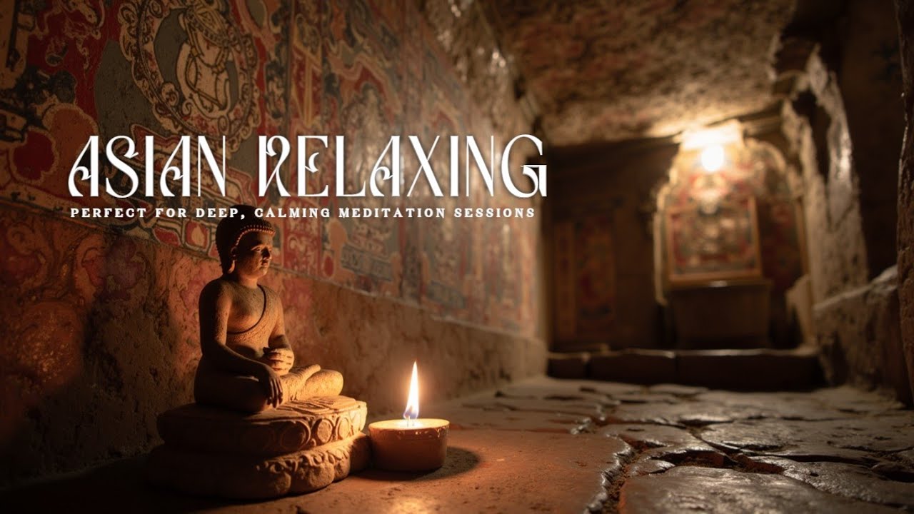 Звуки Храма Медитации | Мистический Свет Свечей и Традиционные Японские Мелодии для Расслабления